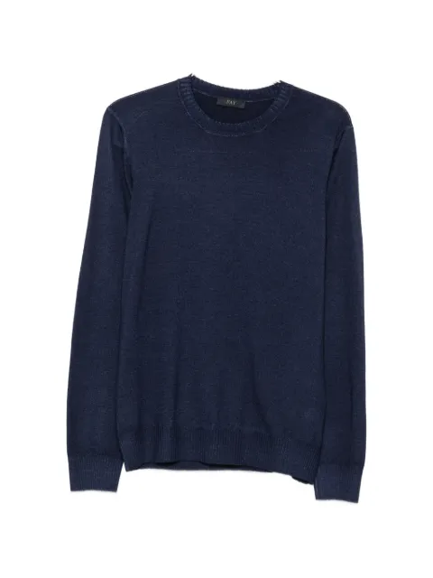 Fay crew-neck long-sleeve sweater