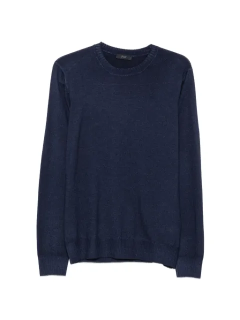 Fay crew-neck long-sleeve sweater