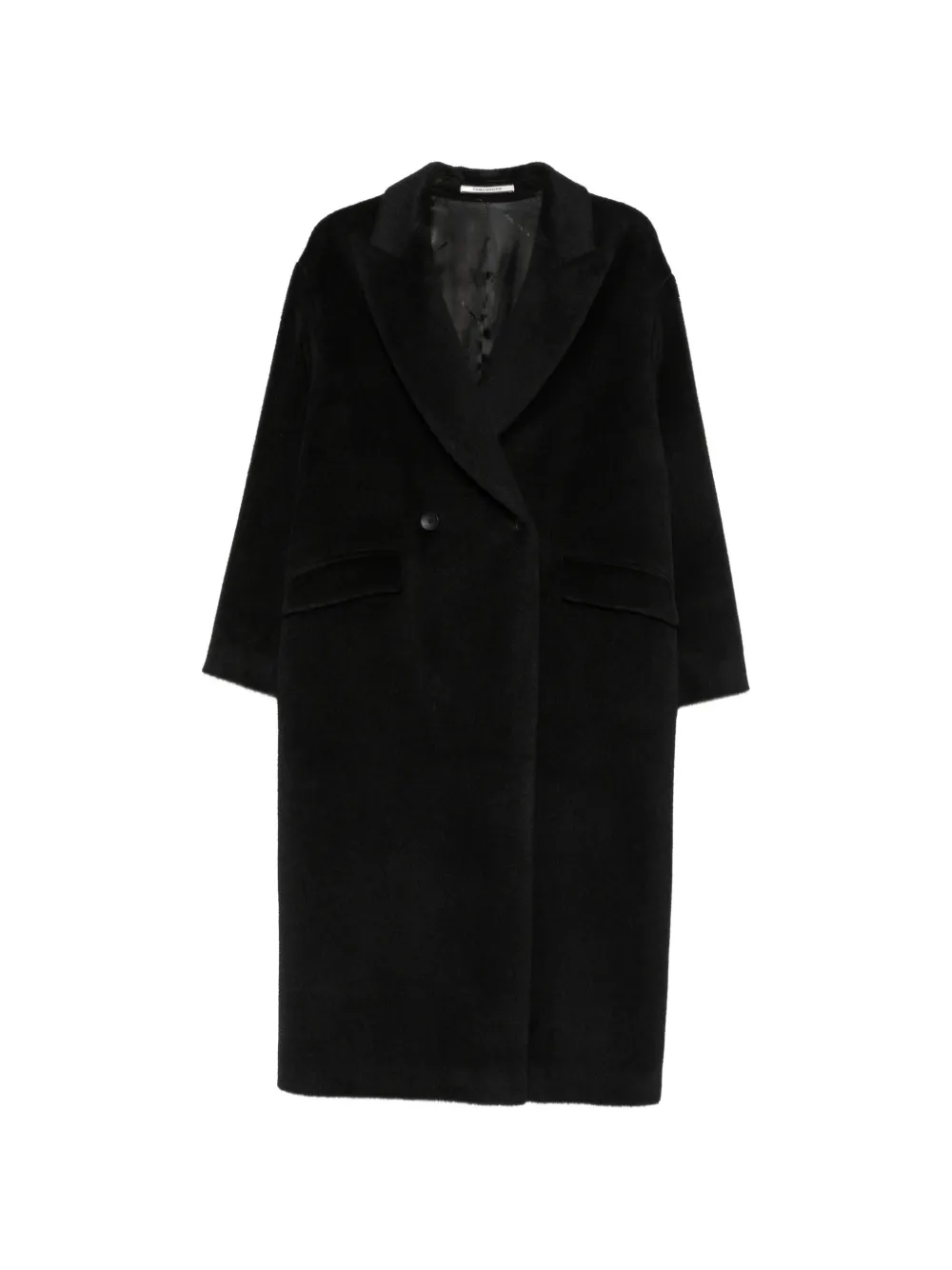 Tagliatore Linden double-breasted notched-lapels coat - Nero