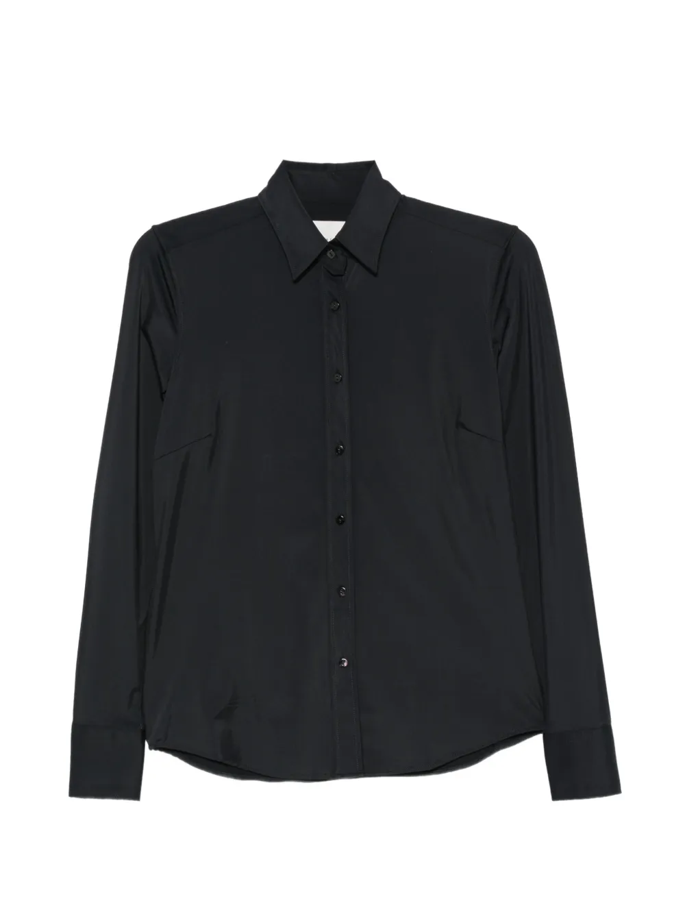 Xacus Long-sleeve Button-up Shirt In Black