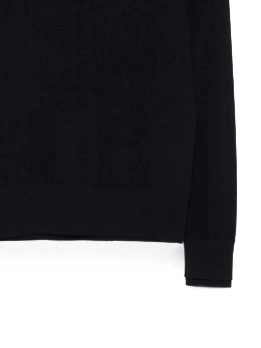 Seventy Fijngebreide trui met hoge hals Blauw