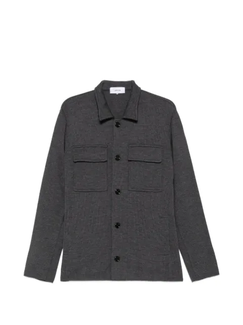 Lardini flap-pocket button-up cardigan
