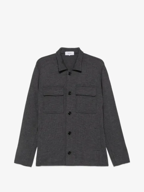 Lardini flap-pocket button-up cardigan 