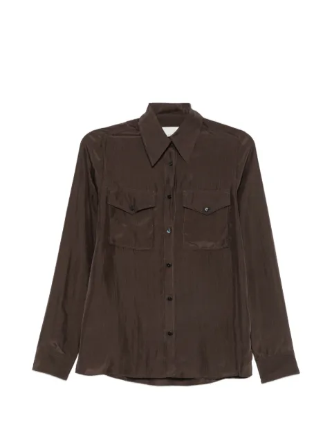 Xacus flap-pocket shirt