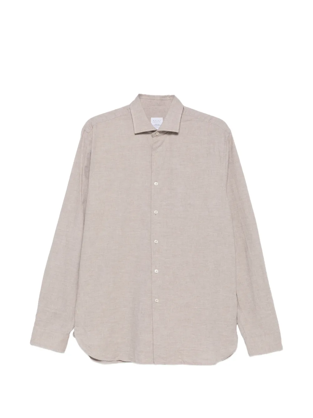 Xacus Legacy cotton-flannel shirt - Tons neutres Xacus Legacy cotton-flannel shirt - Tons neutres