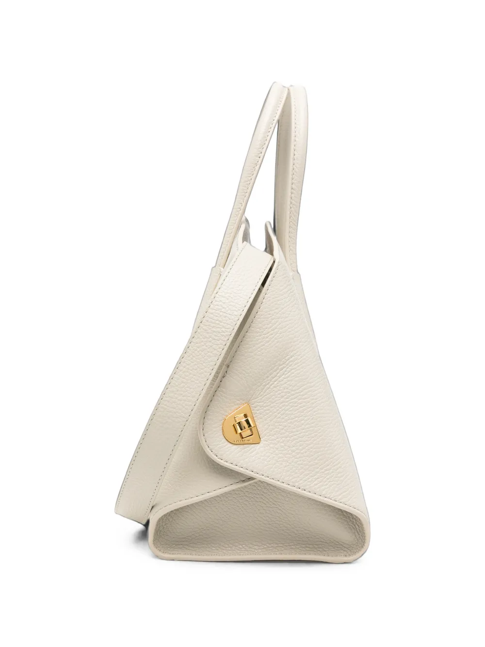 Coccinelle Leren schoudertas Beige