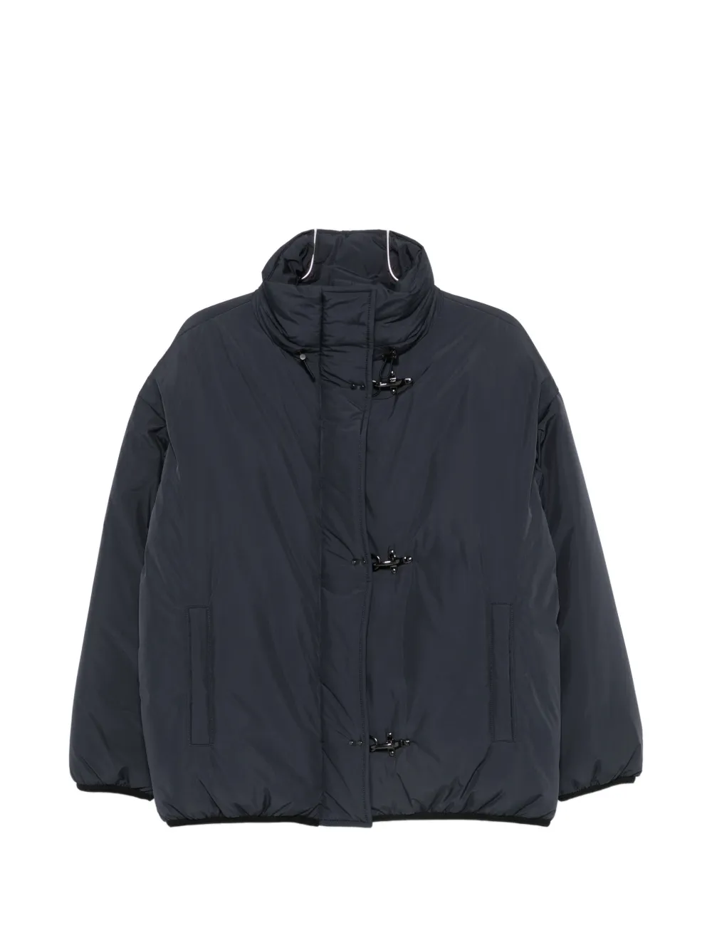 Fay hook-fastening puffer jacket - Blau
