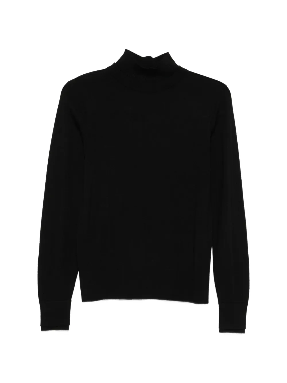 Seventy high-neck wool sweater - Nero