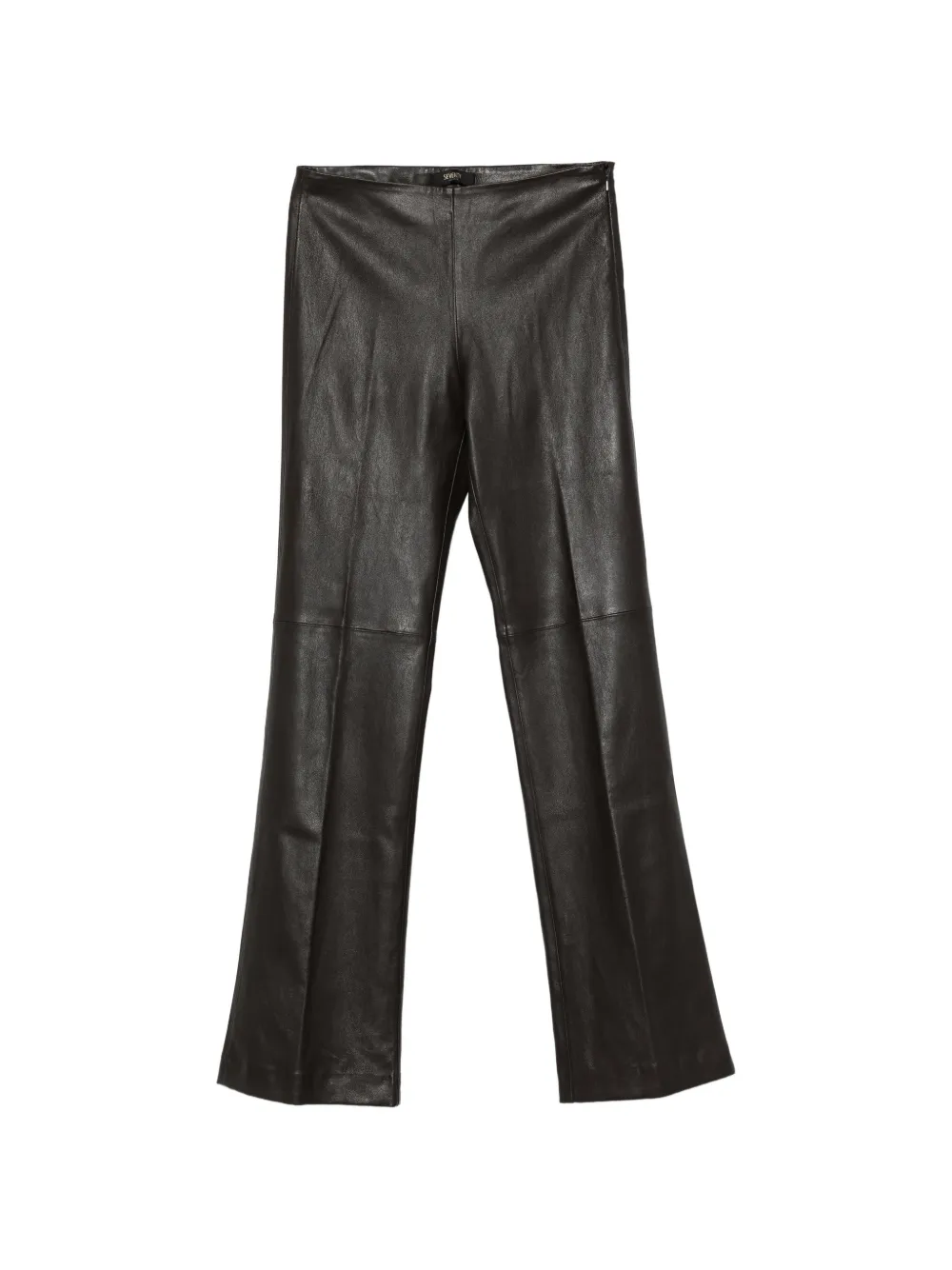 Seventy Pantaloni con inserti in pelle - Marrone