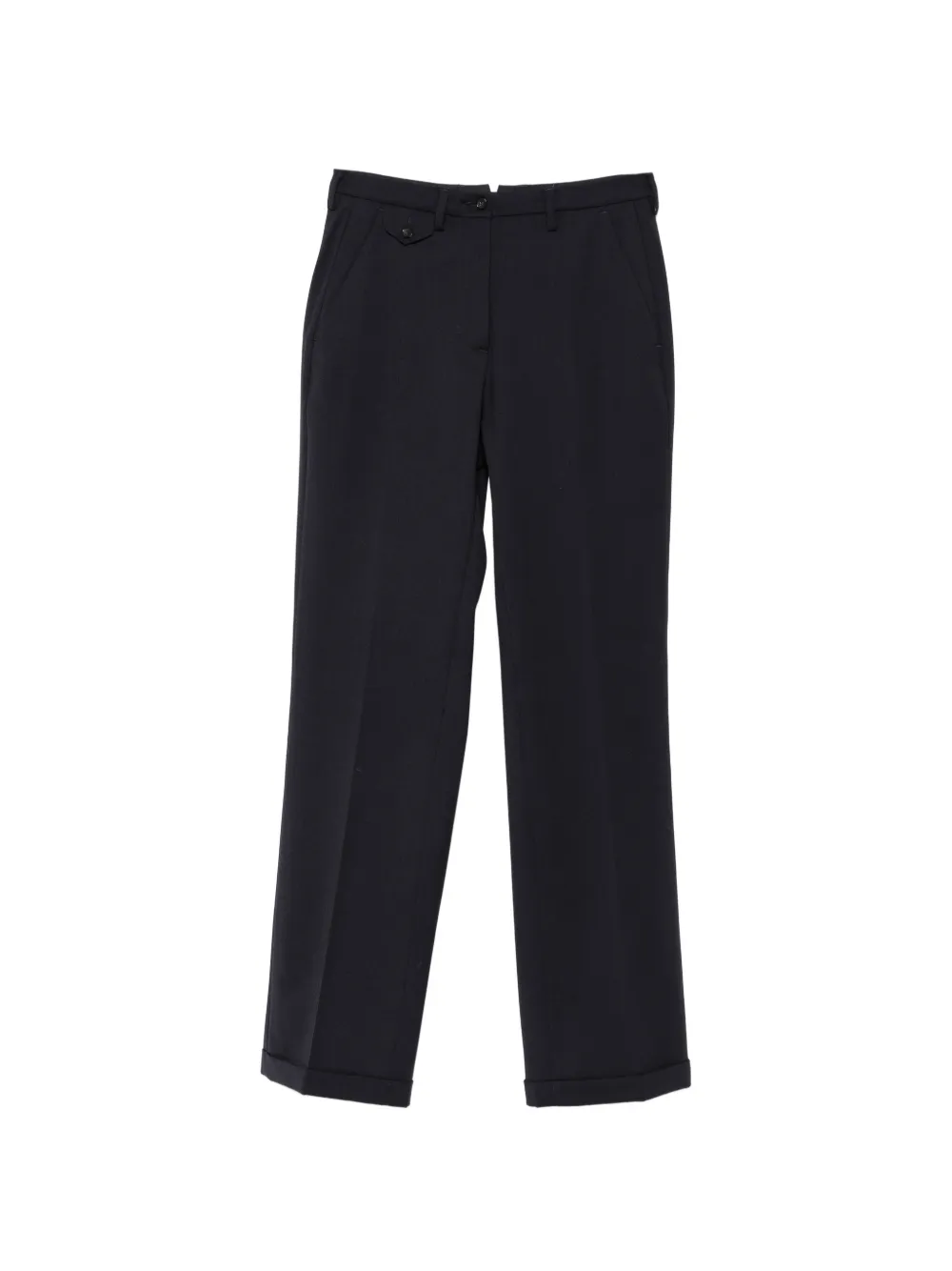 Seventy pressed-crease tailored trousers - Blu