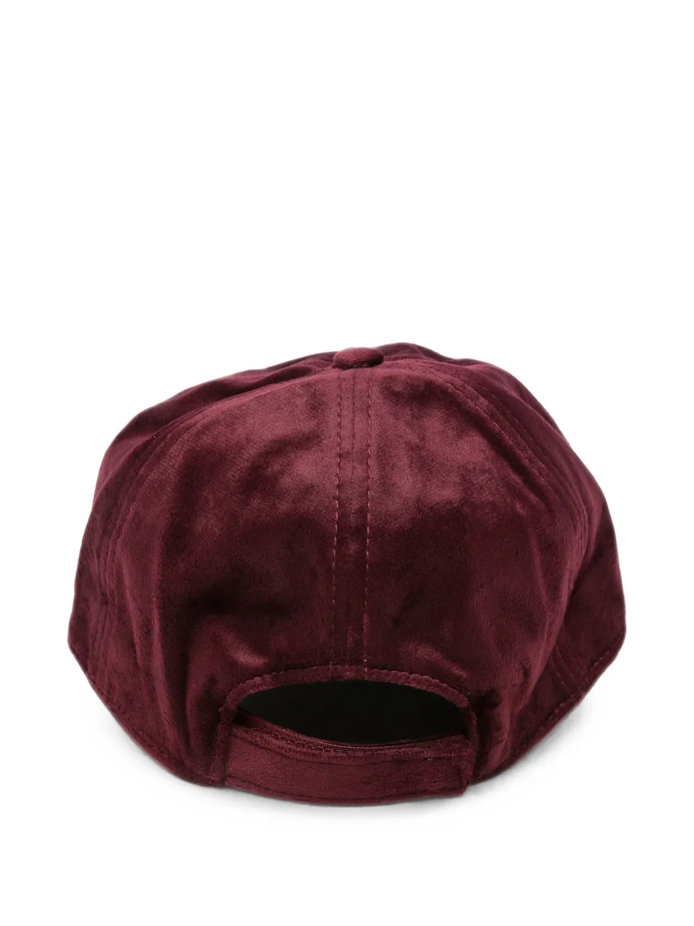 Autry Fluwelen honkbalpet met geborduurd logo Rood