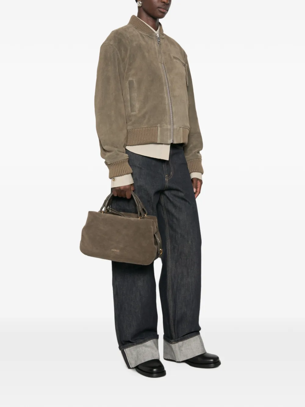 Coccinelle Leren shopper Bruin