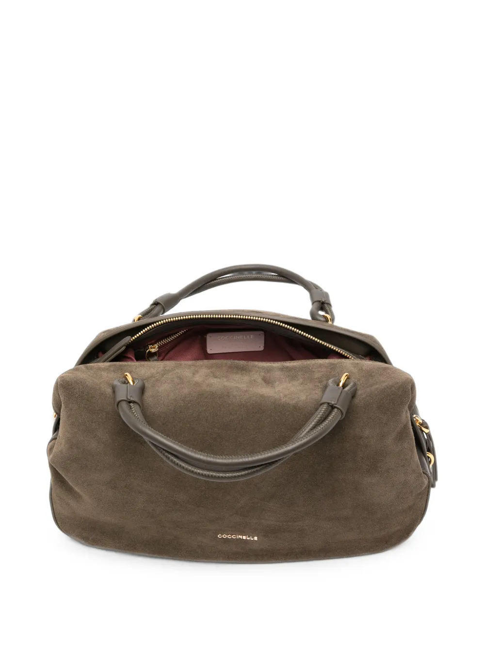 Coccinelle Leren shopper Bruin