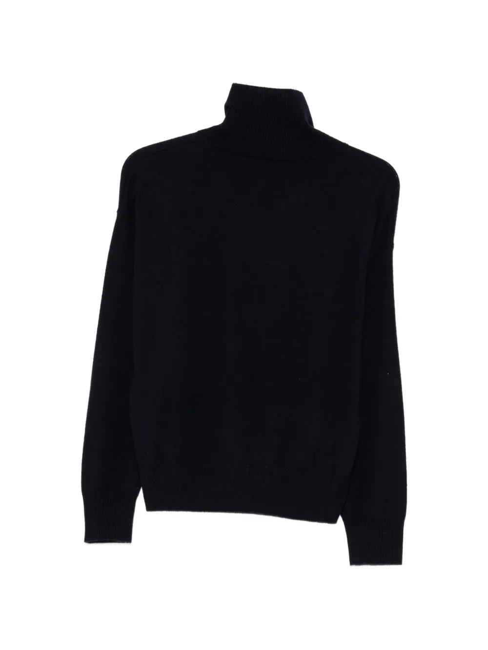 Seventy Vest met knoopsluiting en hoge hals Blauw