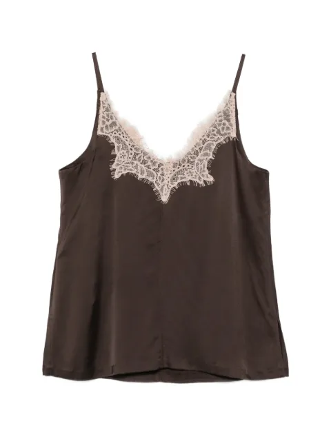 Seventy lace-trim blouse