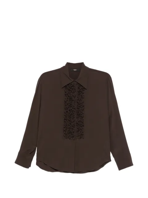 Seventy ruffled-trim shirt