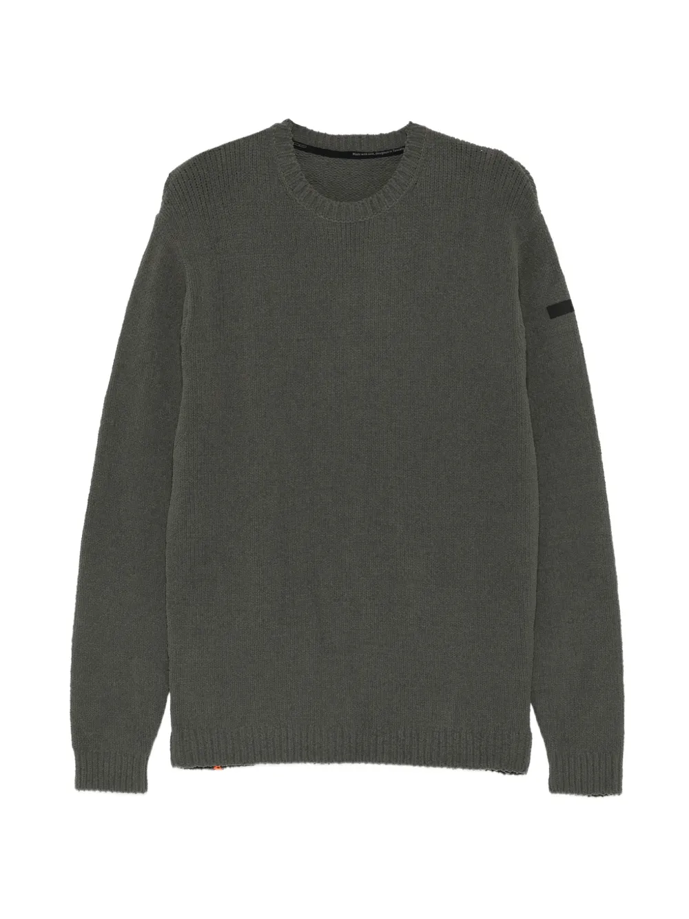 RRD ribbed-knit crew-neck sweater Groen