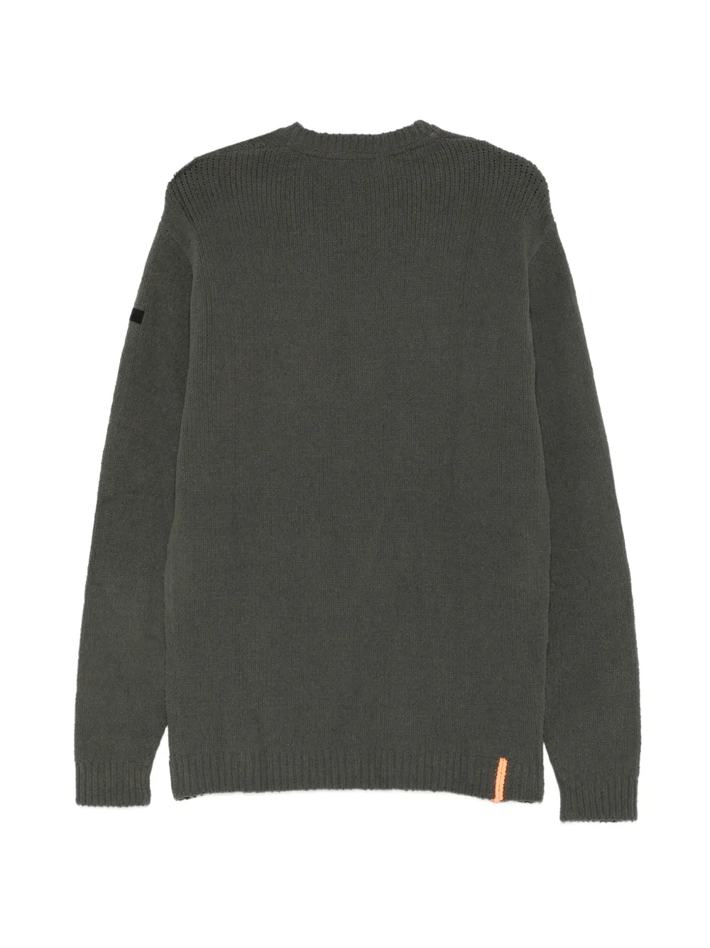 RRD ribbed-knit crew-neck sweater Groen