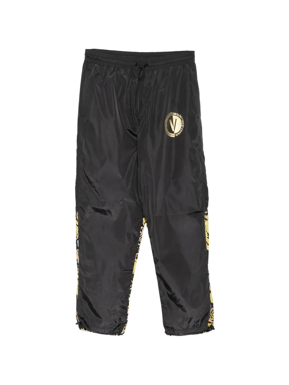 Versace Jeans Couture logo-printed track pants - Nero