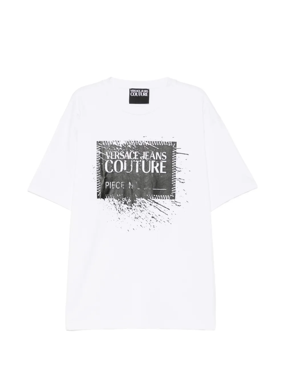 Versace Jeans Couture logo-print T-shirt - Bianco
