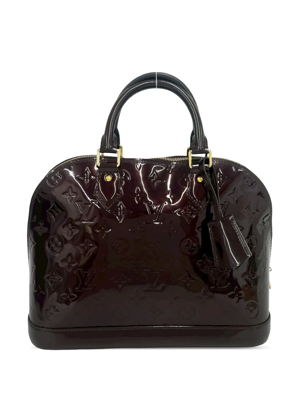Louis Vuitton Pre-Owned 2013 Monogram Vernis Alma PM handbag - Viola