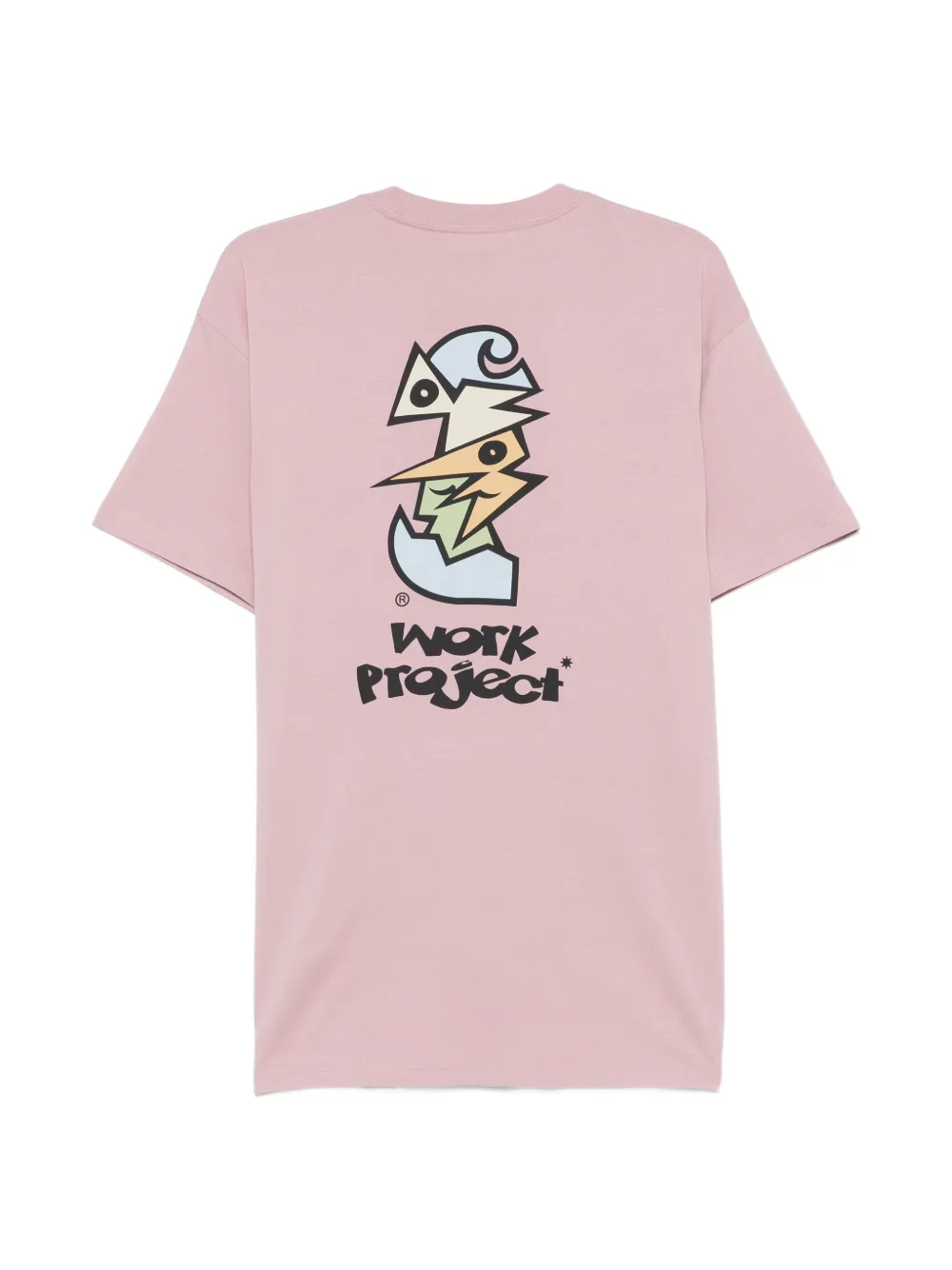 Carhartt WIP Cubist T-shirt met logoprint Roze
