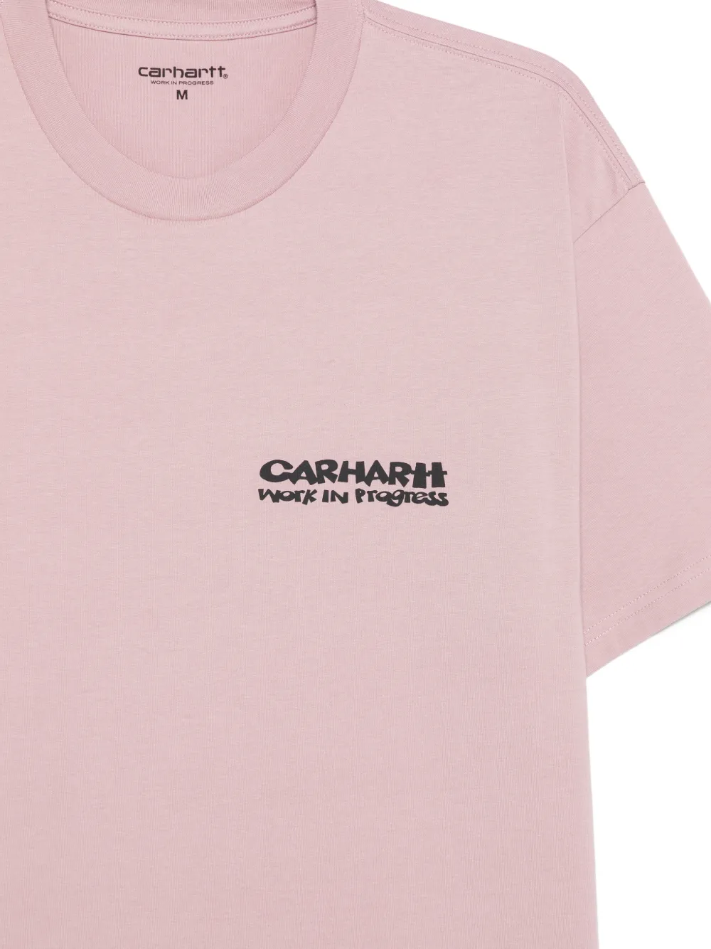 Carhartt WIP Cubist T-shirt met logoprint Roze