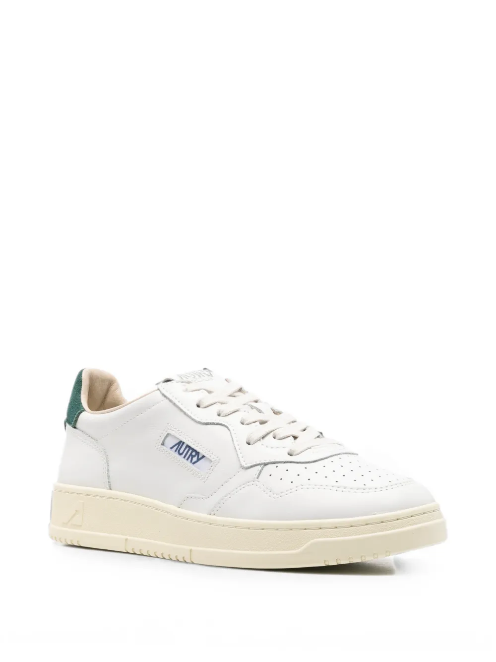 Autry Medalist leather low-top sneakers Wit