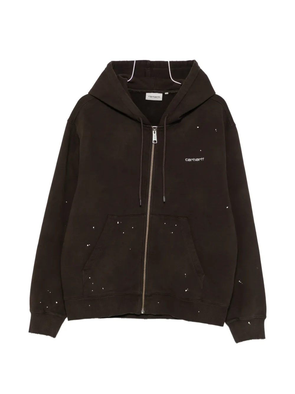 Carhartt WIP Painter zip-up hoodie - Marrone