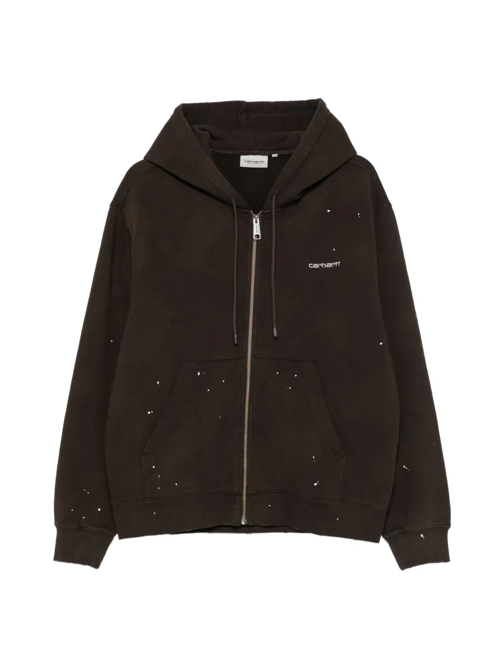 Carhartt WIP Painter zip-up hoodie - Marrone