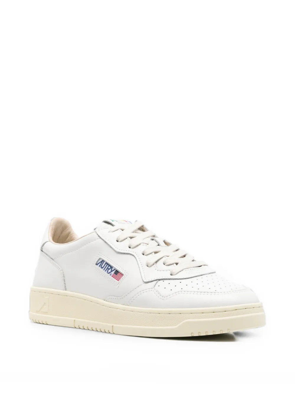 Autry Medalist leather sneakers Wit