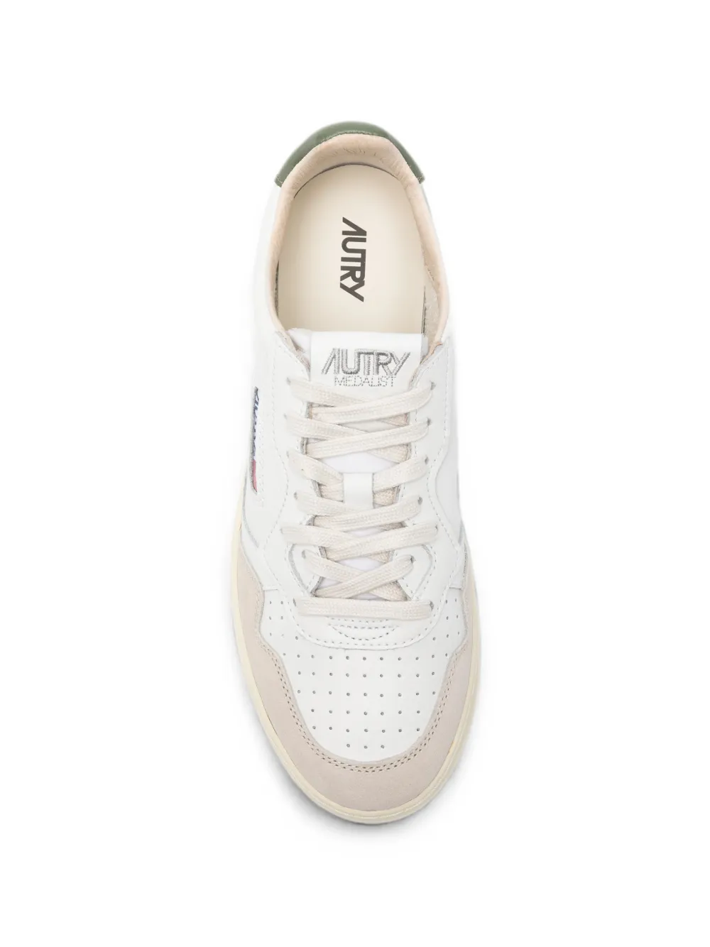 Autry Medalist panelled sneakers Wit