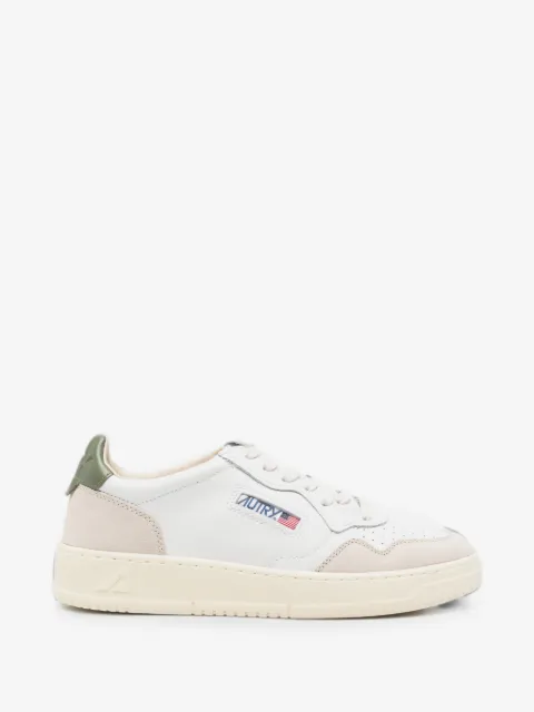 Autry Medalist suede-panel sneakers