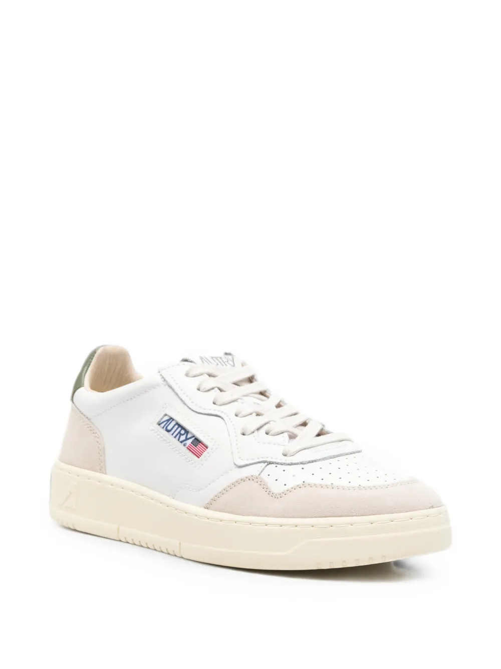 Autry Medalist panelled sneakers Wit