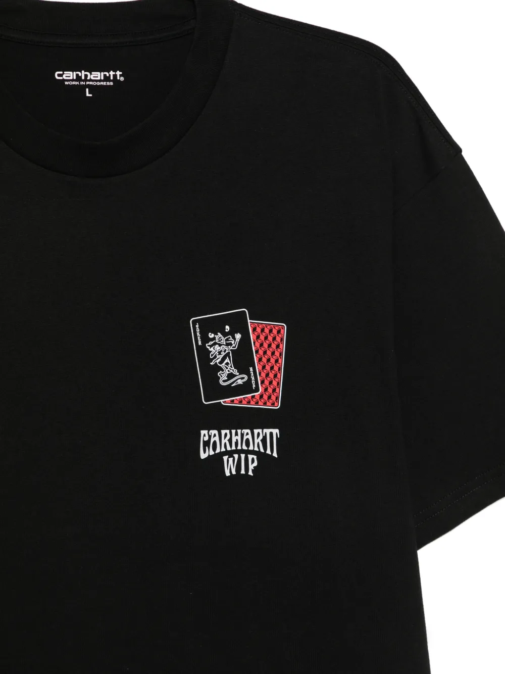 Carhartt WIP T-shirt met print Zwart