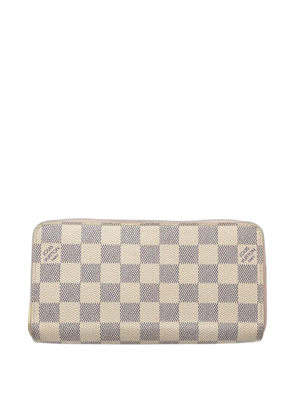 Louis Vuitton Pre-Owned 2021-2026 Damier Azur Zippy Wallet long wallets - White