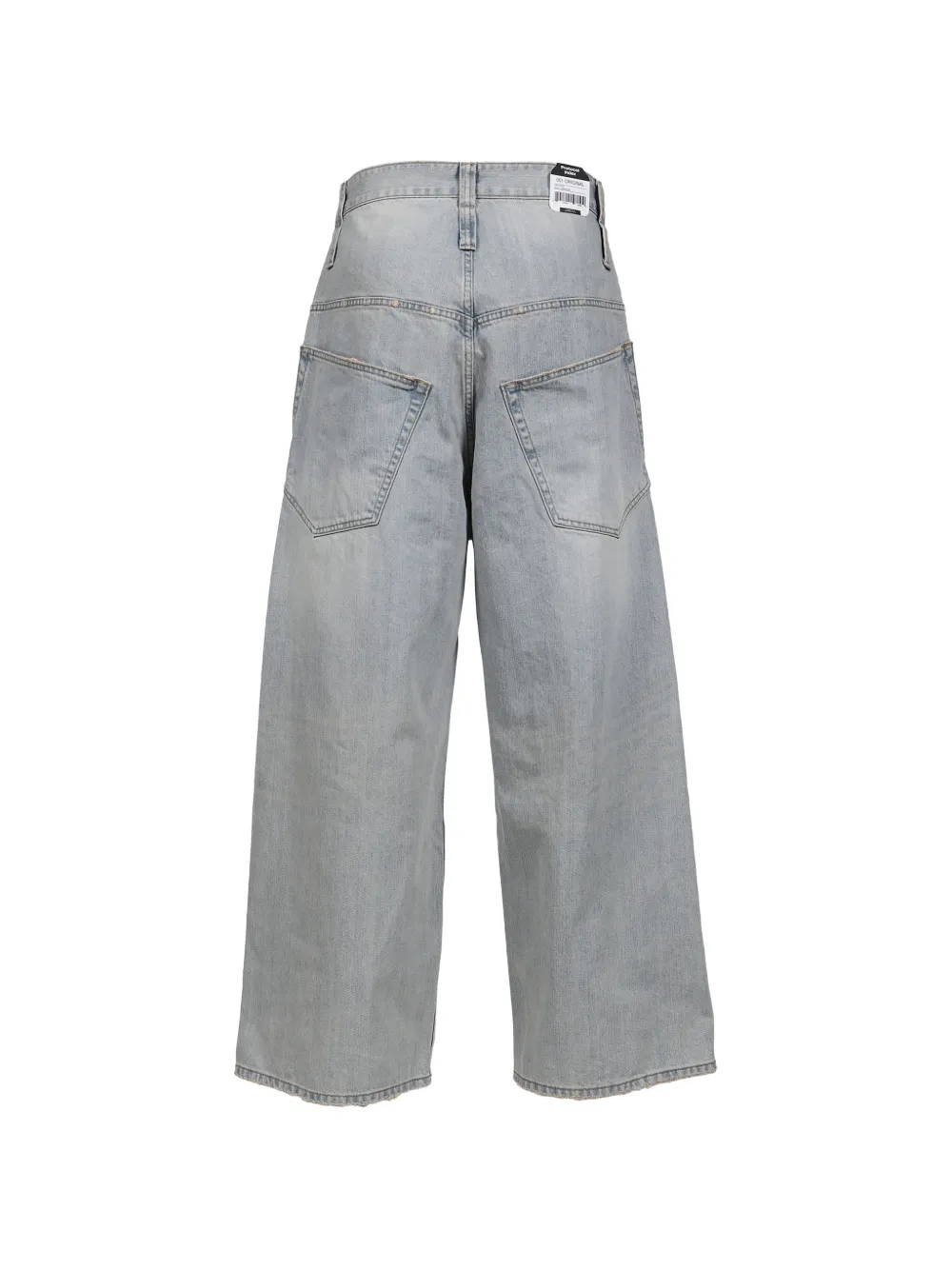  Protocol Index Faded-effect Jeans - Bleu 