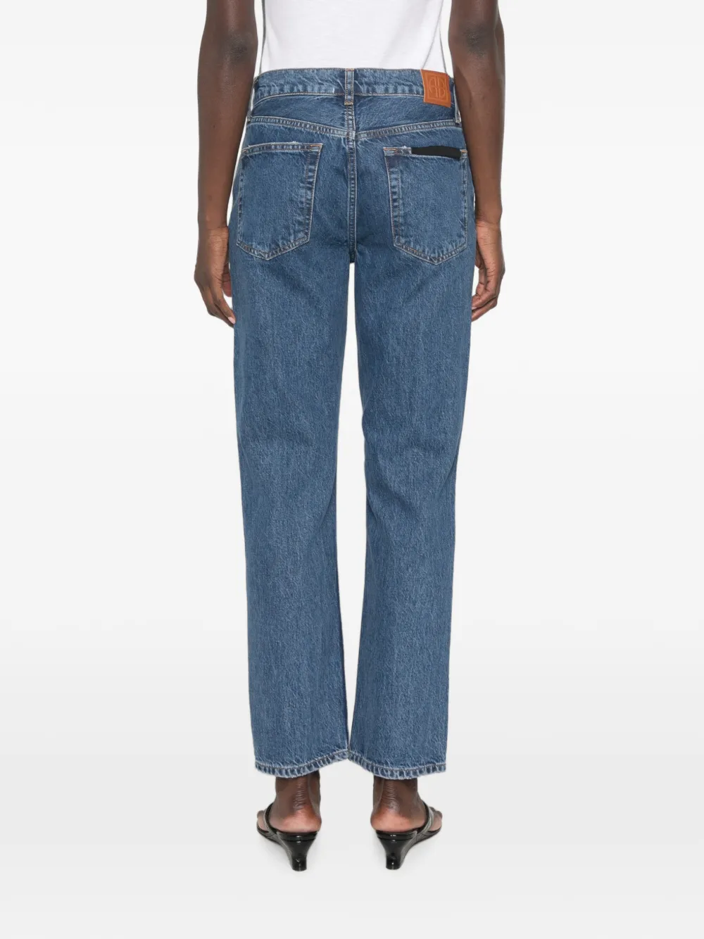 ANINE BING Straight jeans Blauw