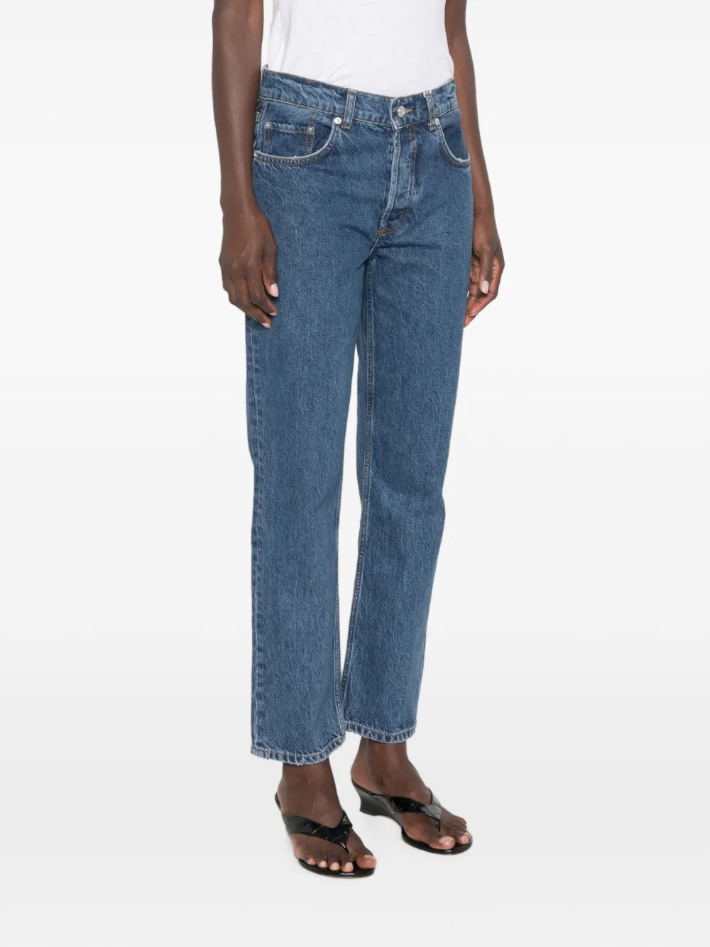 ANINE BING Straight jeans Blauw