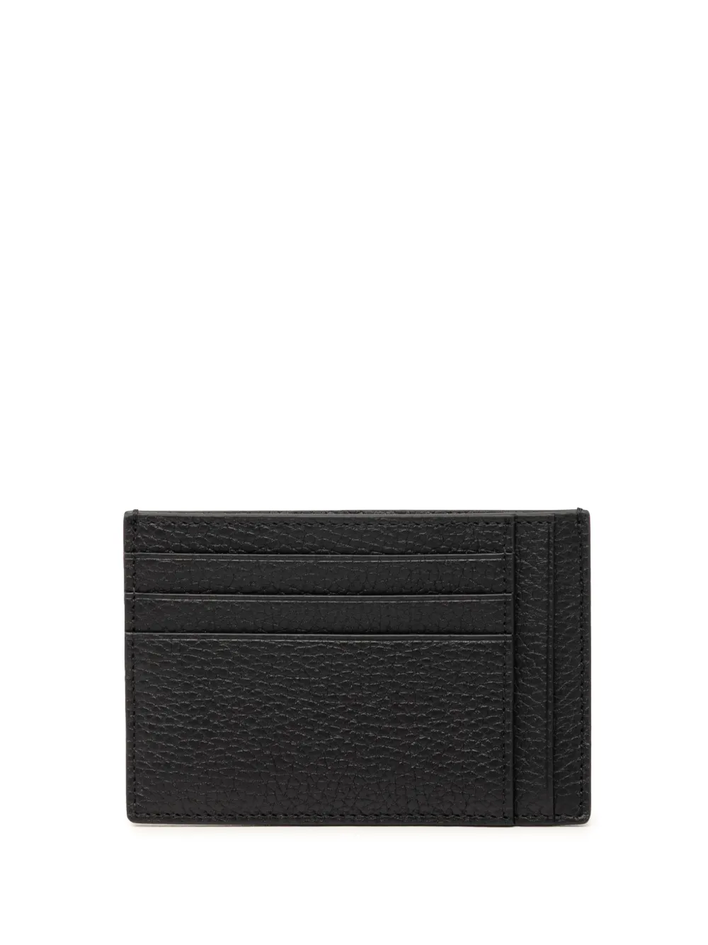 Gucci Pre-Owned 2016-2026 Jumbo GG Embossed Leather card holder - Schwarz