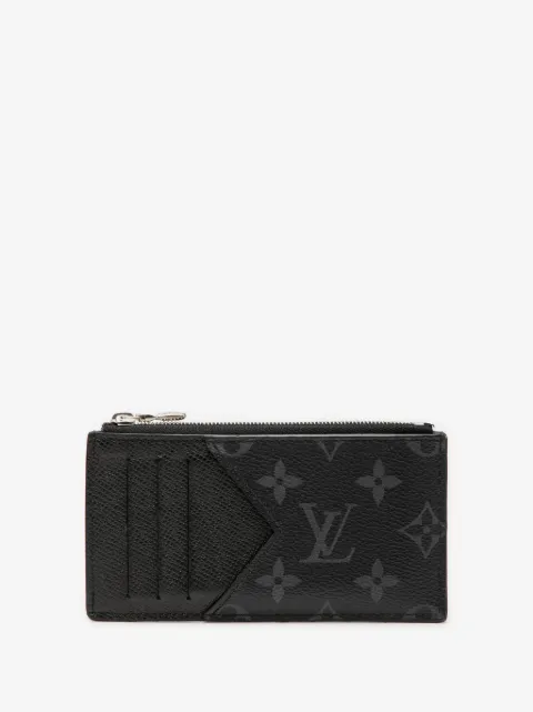 Louis Vuitton Pre-Owned 2019 Monogram Eclipse Taigarama portemonnee