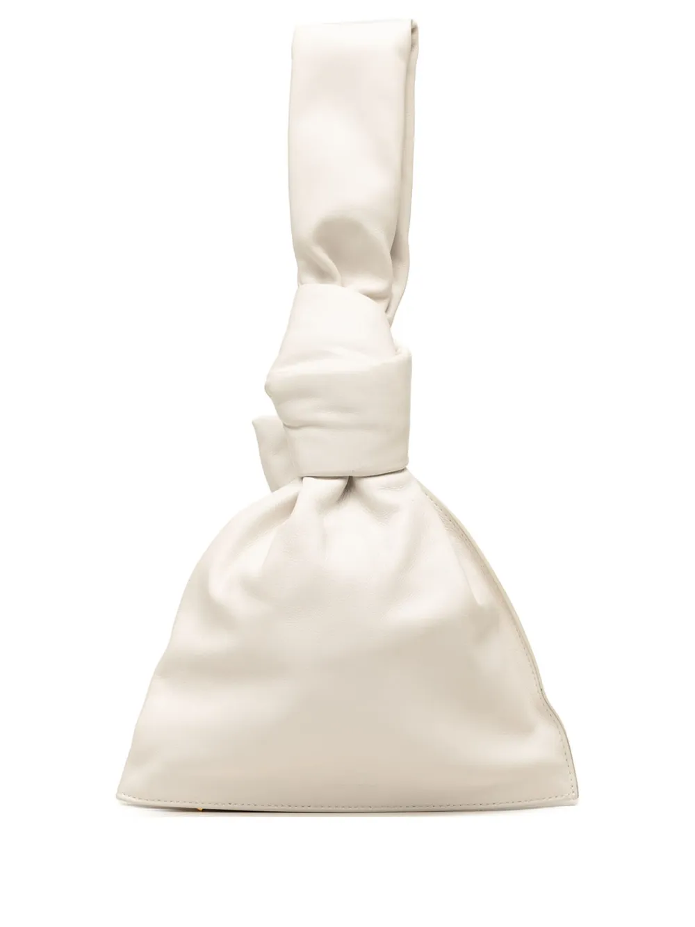 Bottega Veneta Pre-Owned 2012-2026 Mini Calfskin BV Twist Bag handbag - Bianco