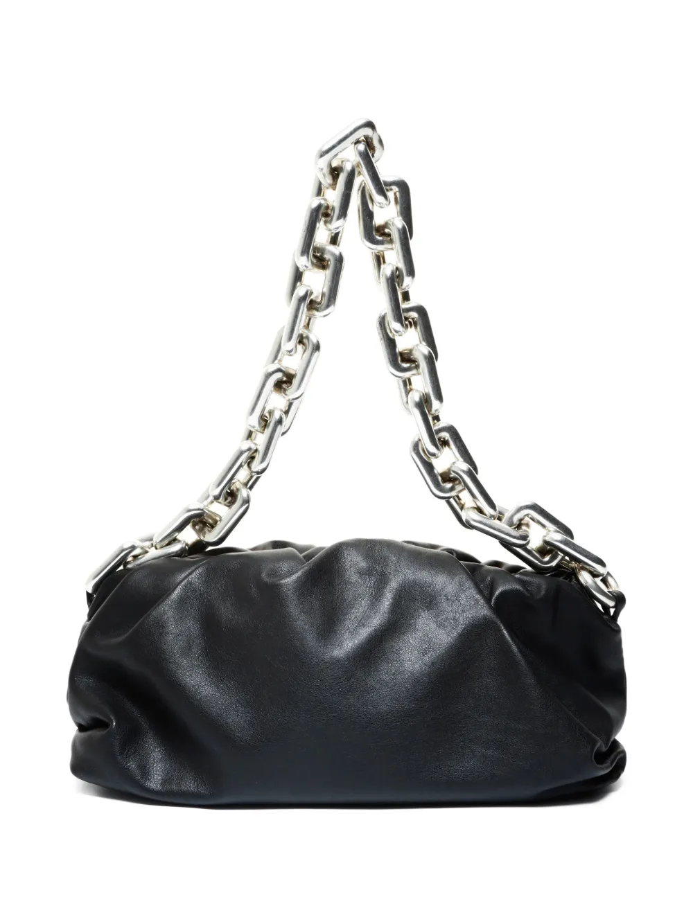 Bottega Veneta Pre-Owned 2020s The Chain Pouch shoulder bag - Nero