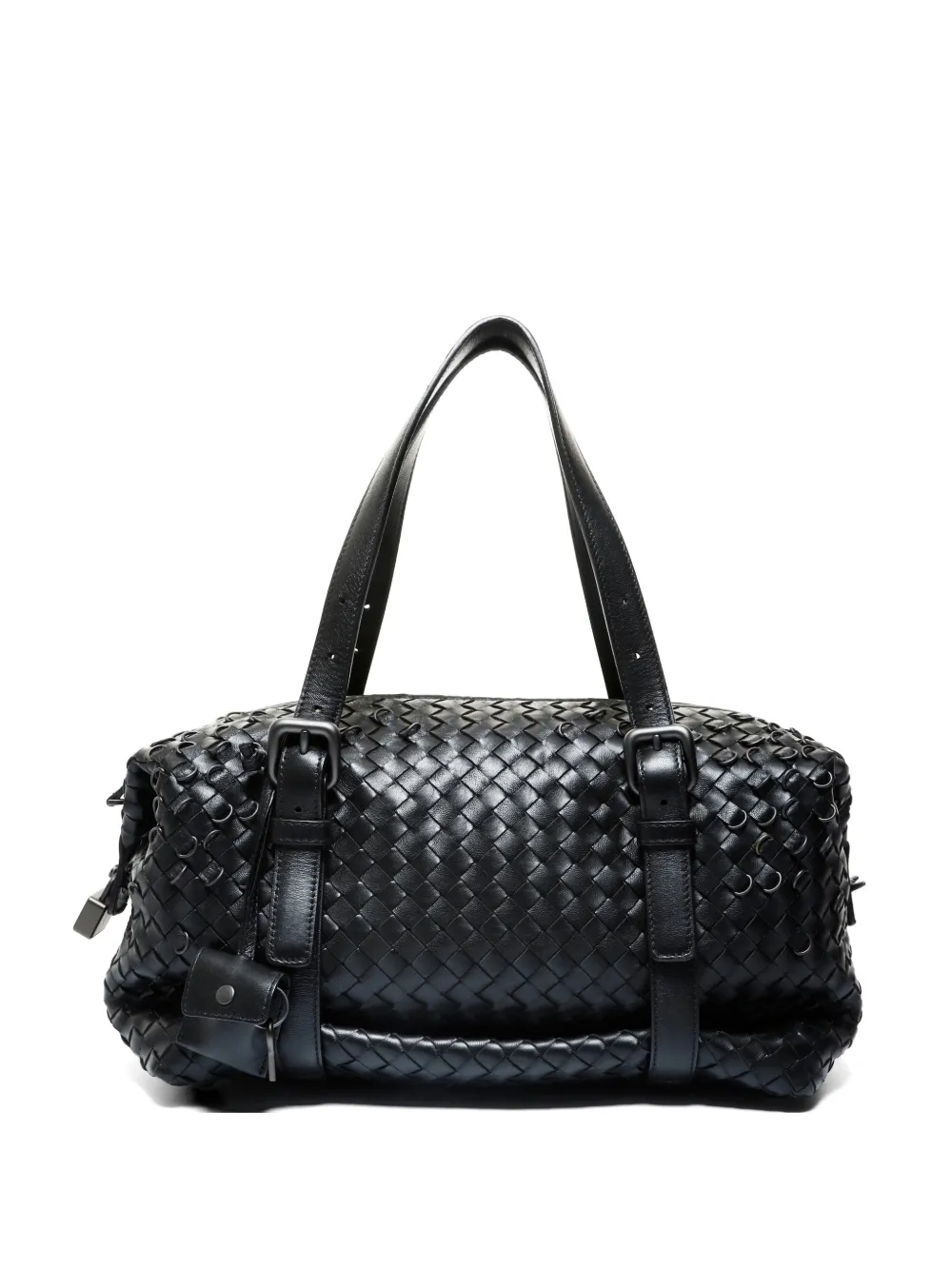 Bottega Veneta Pre-Owned 2000s Intrecciato Montaigne shoulder bag - Schwarz