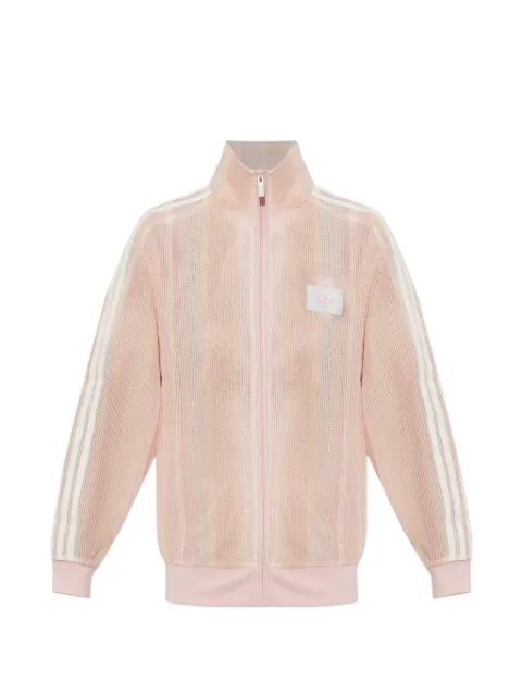adidas striped mesh jacket
