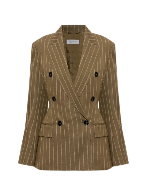 Max Mara pinstripe double-breasted jacket