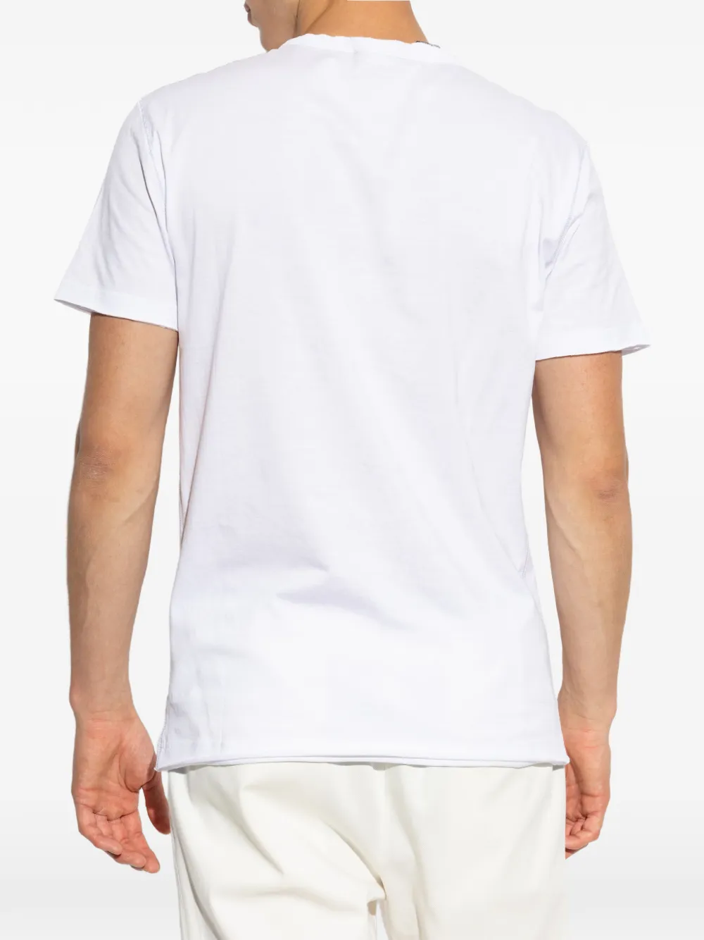 Dolce & Gabbana T-shirt met logopatch Wit