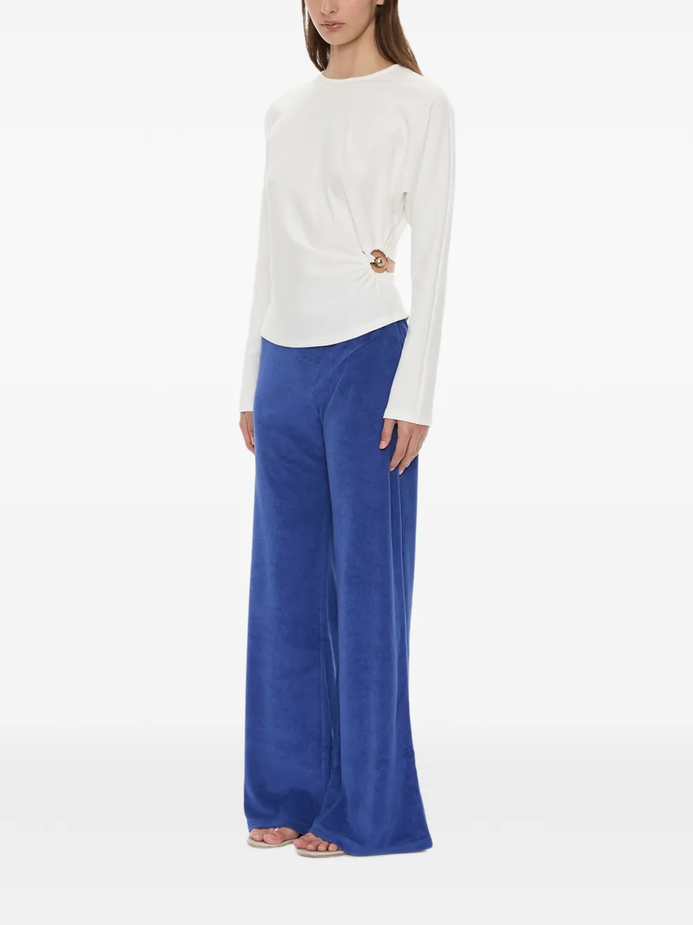 Christopher Esber Looped Back Orbit lange broek Blauw