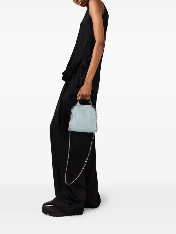 Stella McCartney Falabella Tiny Tote Bag | Blue | FARFETCH AO