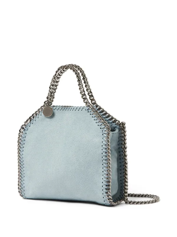 Stella McCartney Bolsa Tote Falabella Tiny | Azul | FARFETCH BR